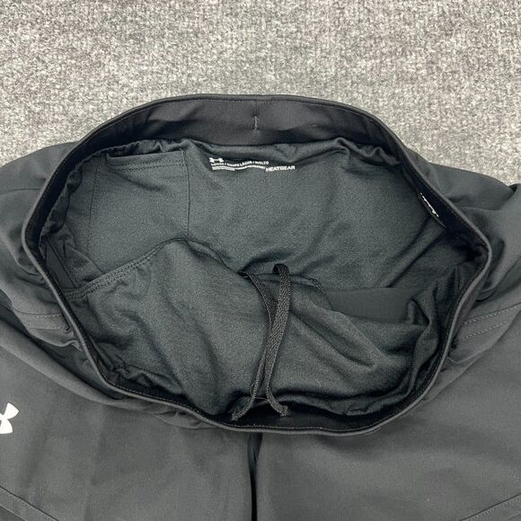 Under Armour Short Womens S Small Black Fly By Running Loose HeatGear Inner Line - Picture 5 of 14